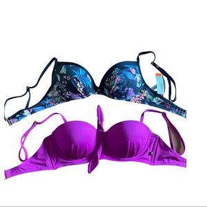 Set of 2 push up bikini tops😍💓
